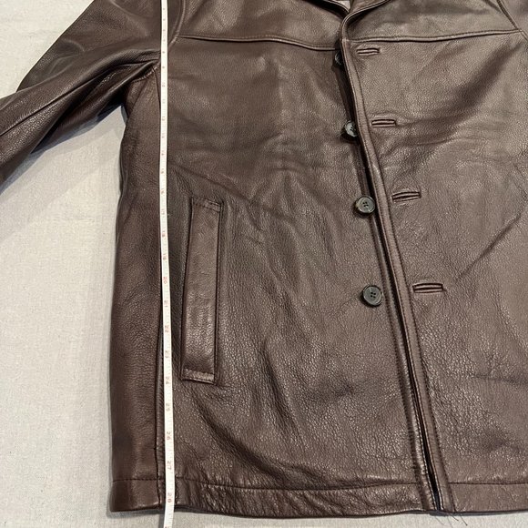 NWOT - Men's Brown Wilson's Leather Blazer - Picture 13 of 13